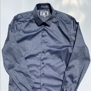 Express 1MX Fitted Dress Shirt